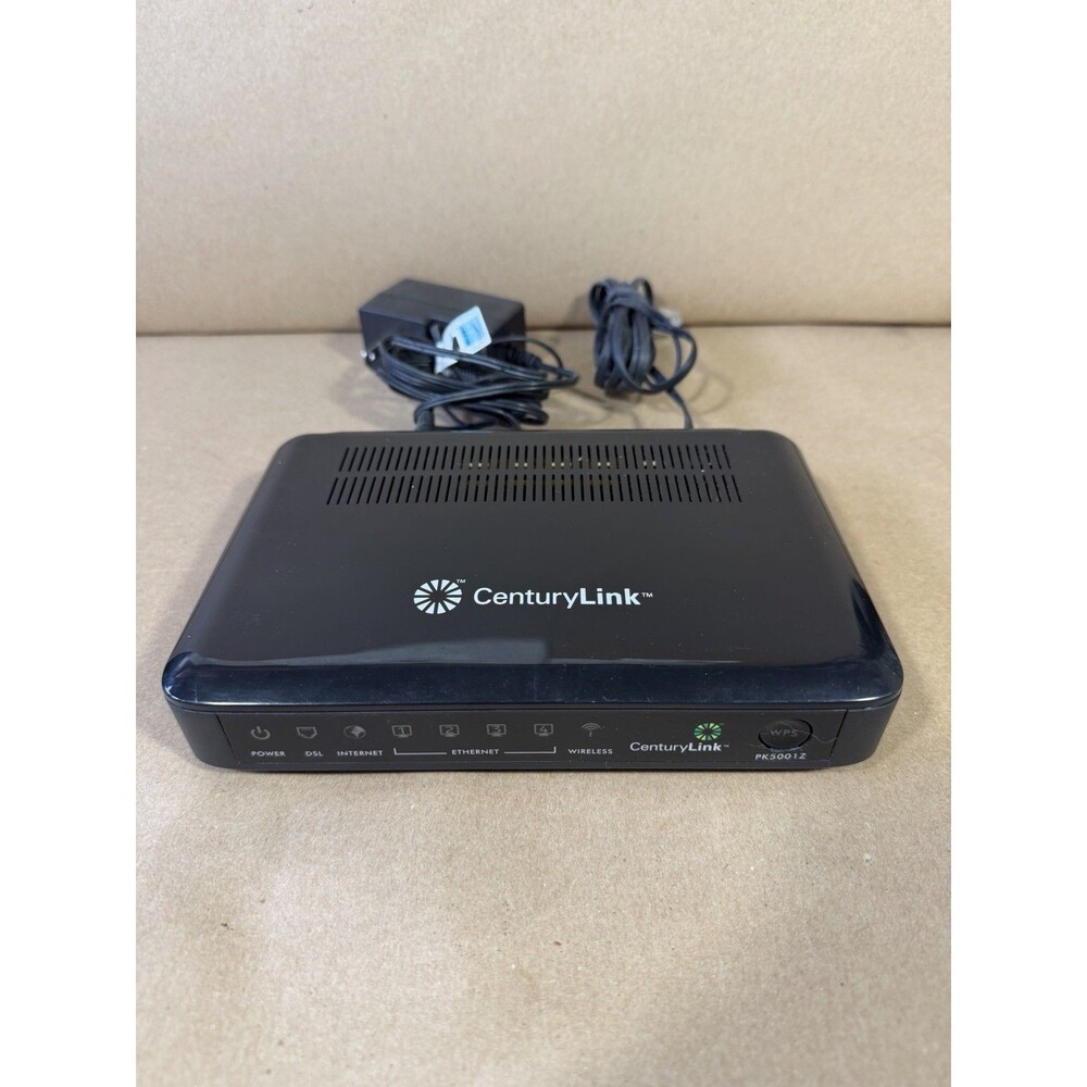 Centurylink ZyXEL PK5001Z DSL Router/Modem Black